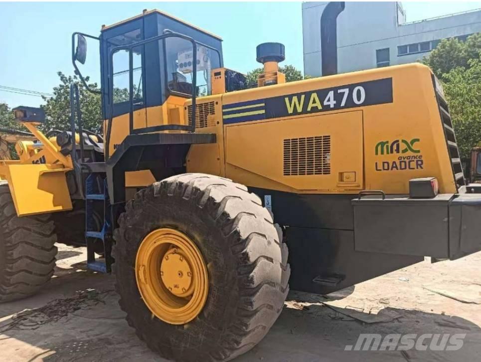Komatsu WA 470 Cargadoras sobre ruedas