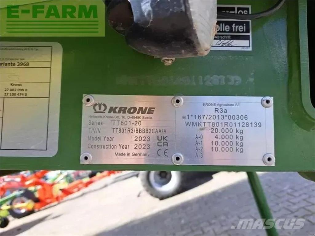 Krone gx 440 Remolque para grano