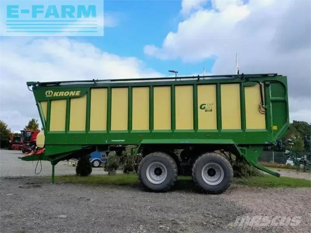 Krone gx 440 Remolque para grano