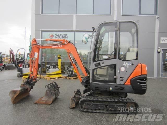 Hitachi ZX 18 Mini excavadoras < 7t