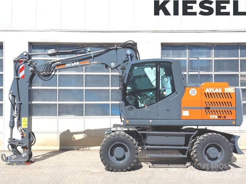 Atlas 175 W-6 Excavadoras de ruedas