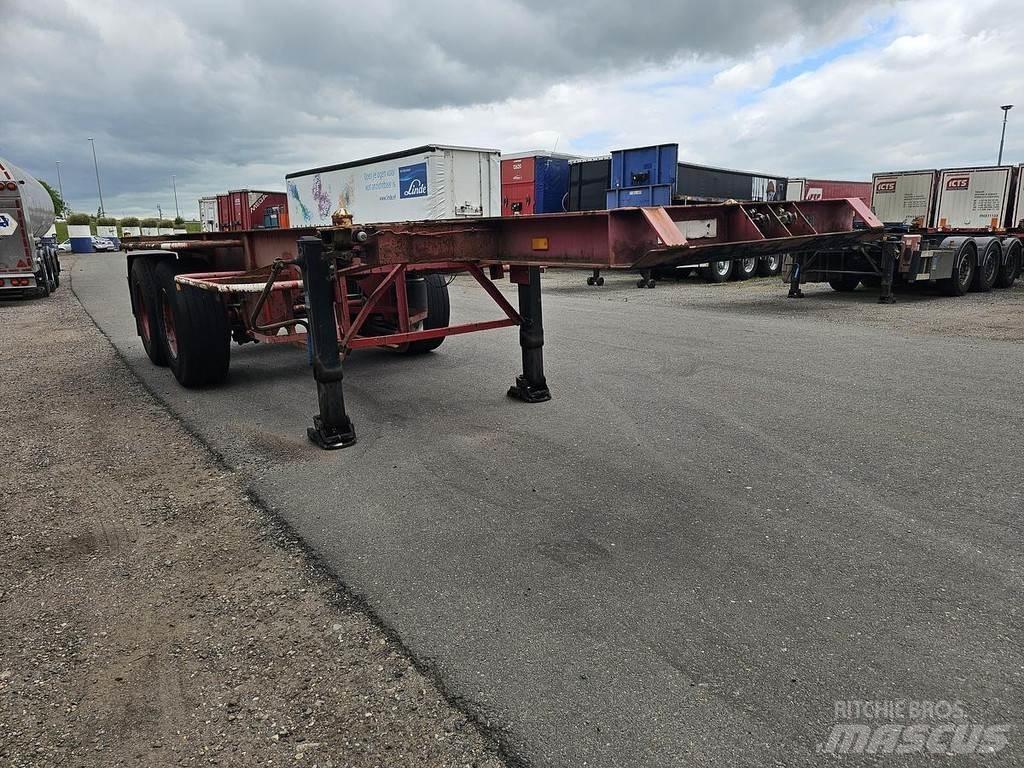 Pacton TXC 230-2 Semirremolques portacontenedores