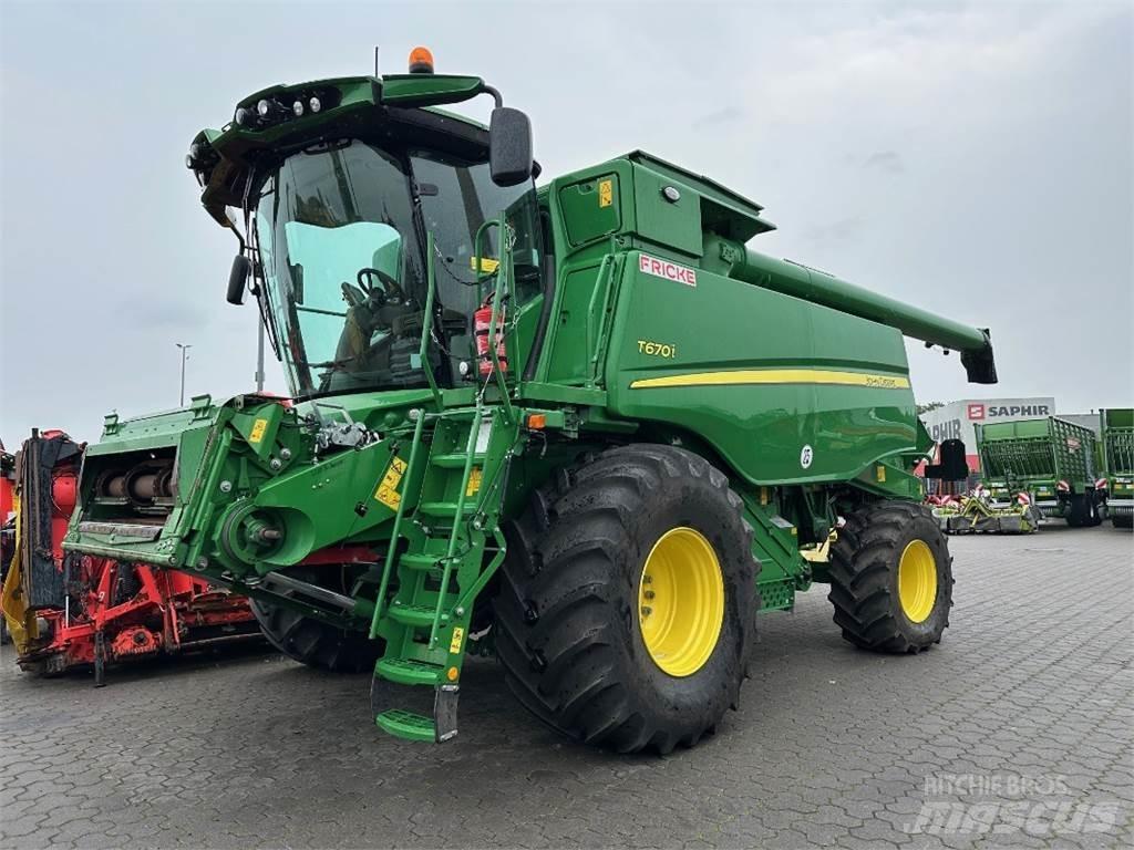 John Deere T 670 i Cosechadoras combinadas