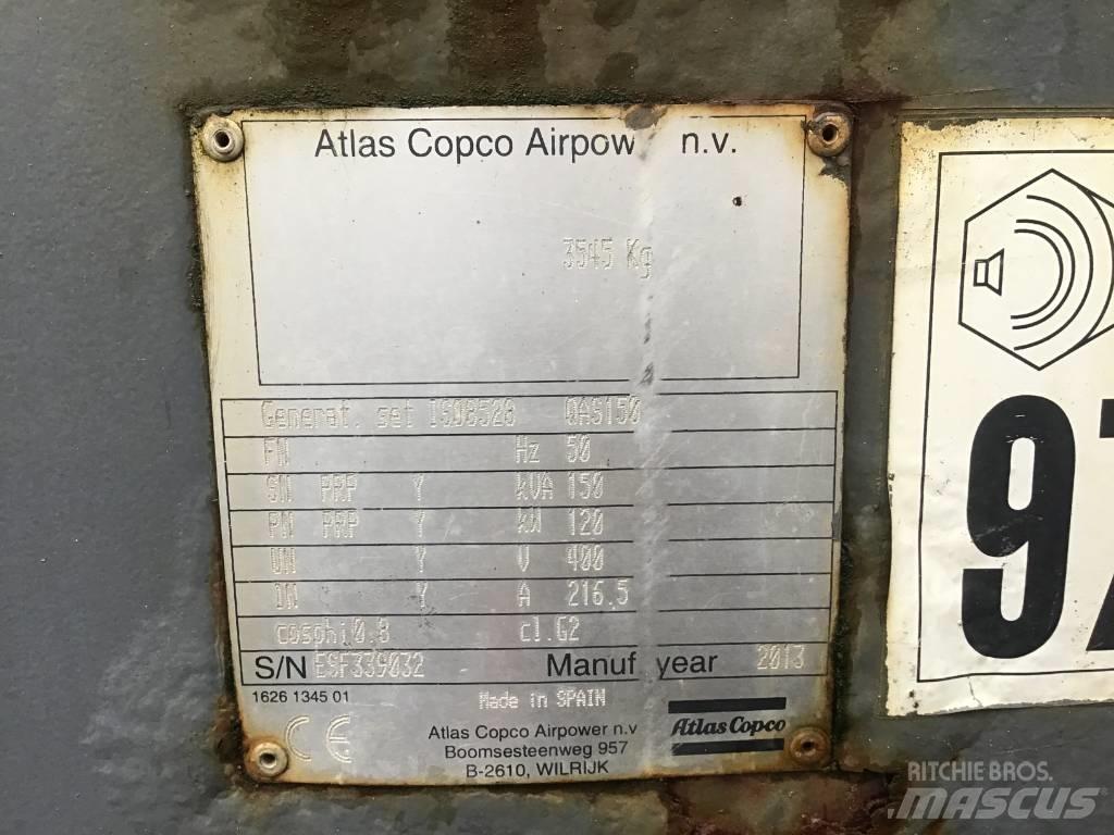 Atlas Copco QAS 150 Generadores diesel
