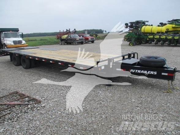 PJ 25+6 FT Plataforma plana/laterales abatibles