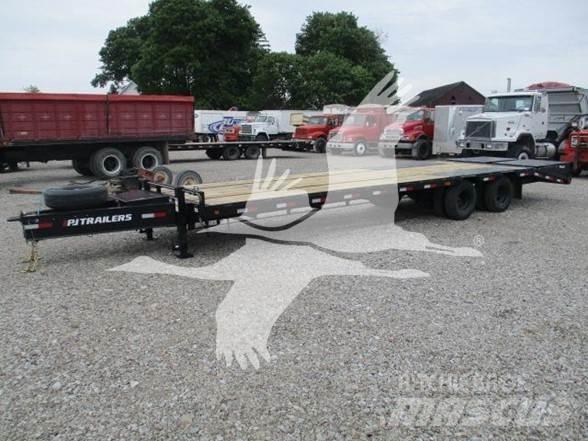 PJ 25+6 FT Plataforma plana/laterales abatibles
