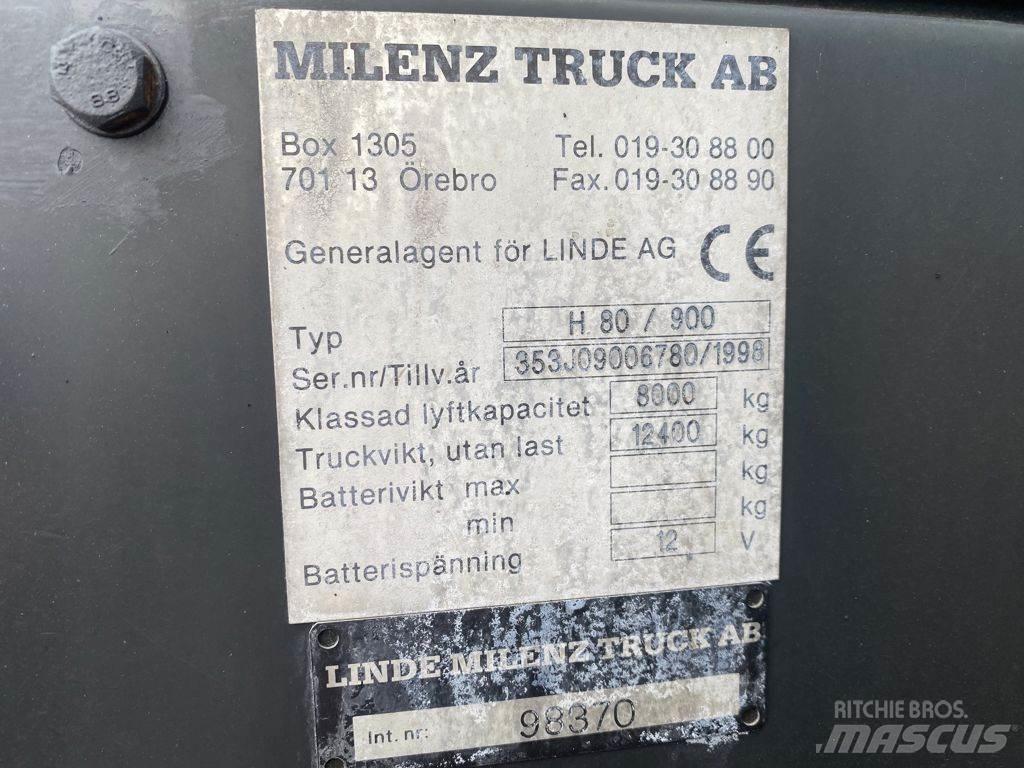 Linde H80D/900 Carretillas diesel
