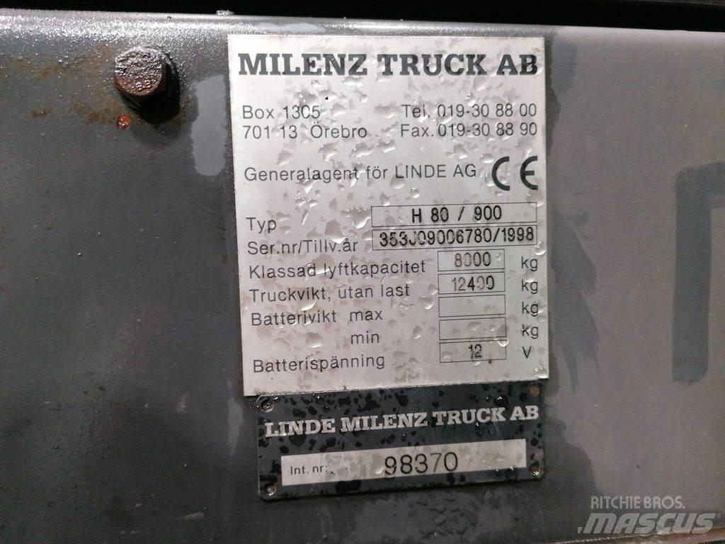 Linde H80D/900 Carretillas diesel