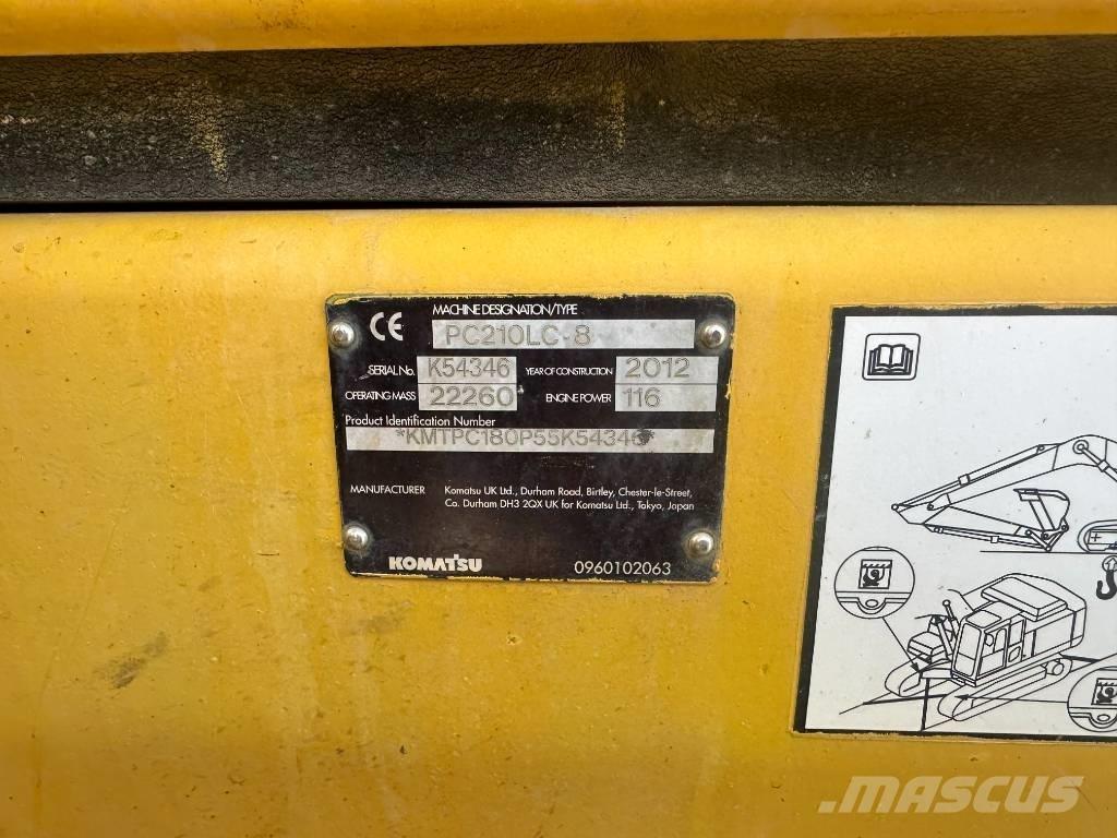 Komatsu PC 210 LC-8 Excavadoras de cadenas
