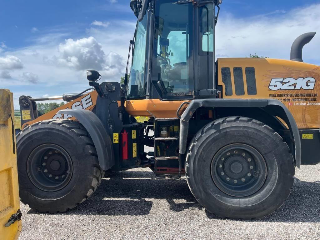 CASE 521 G gummiged Cargadoras sobre ruedas