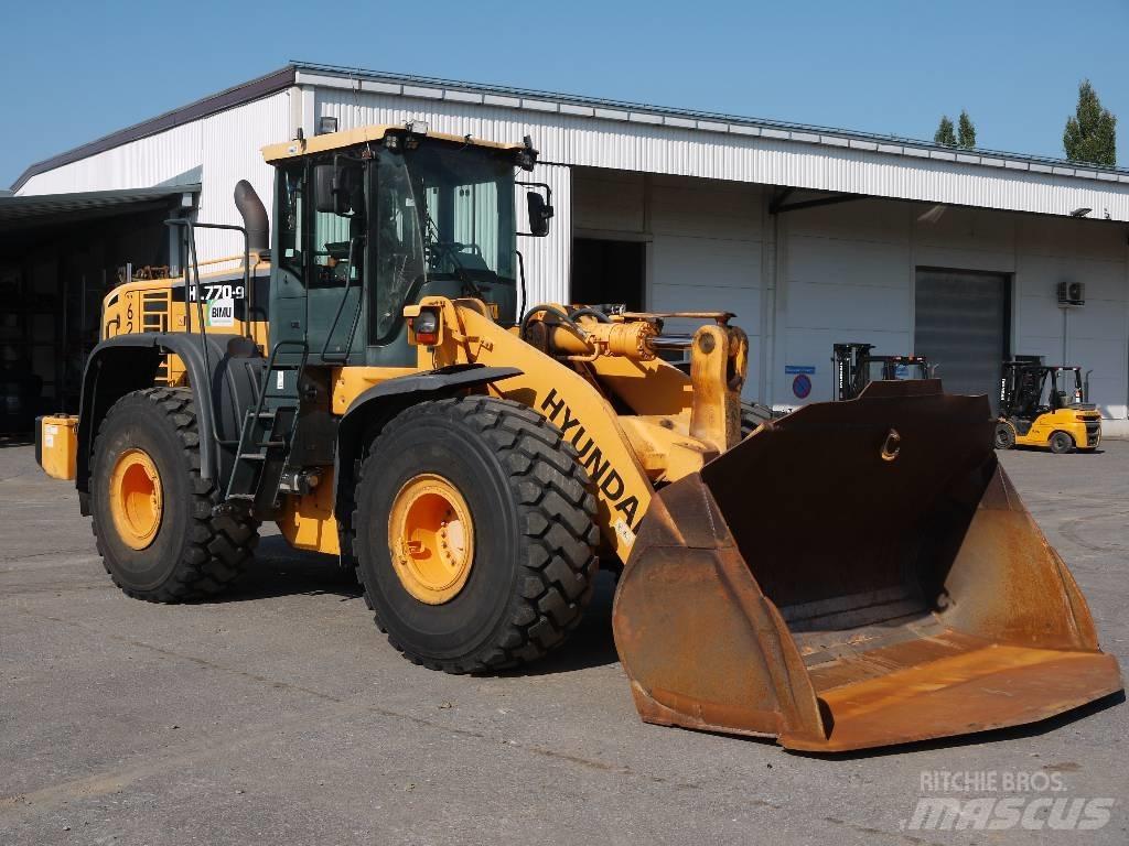 Hyundai HL 770-9 Cargadoras sobre ruedas