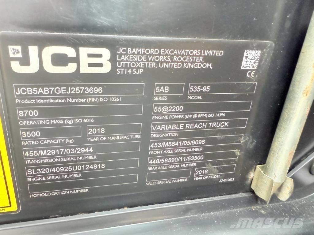 JCB 535-95 Carretillas telescópicas