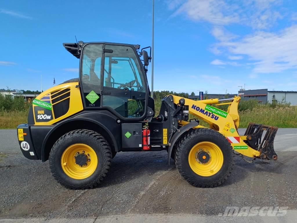 Komatsu WA 100 M-8 Cargadoras sobre ruedas
