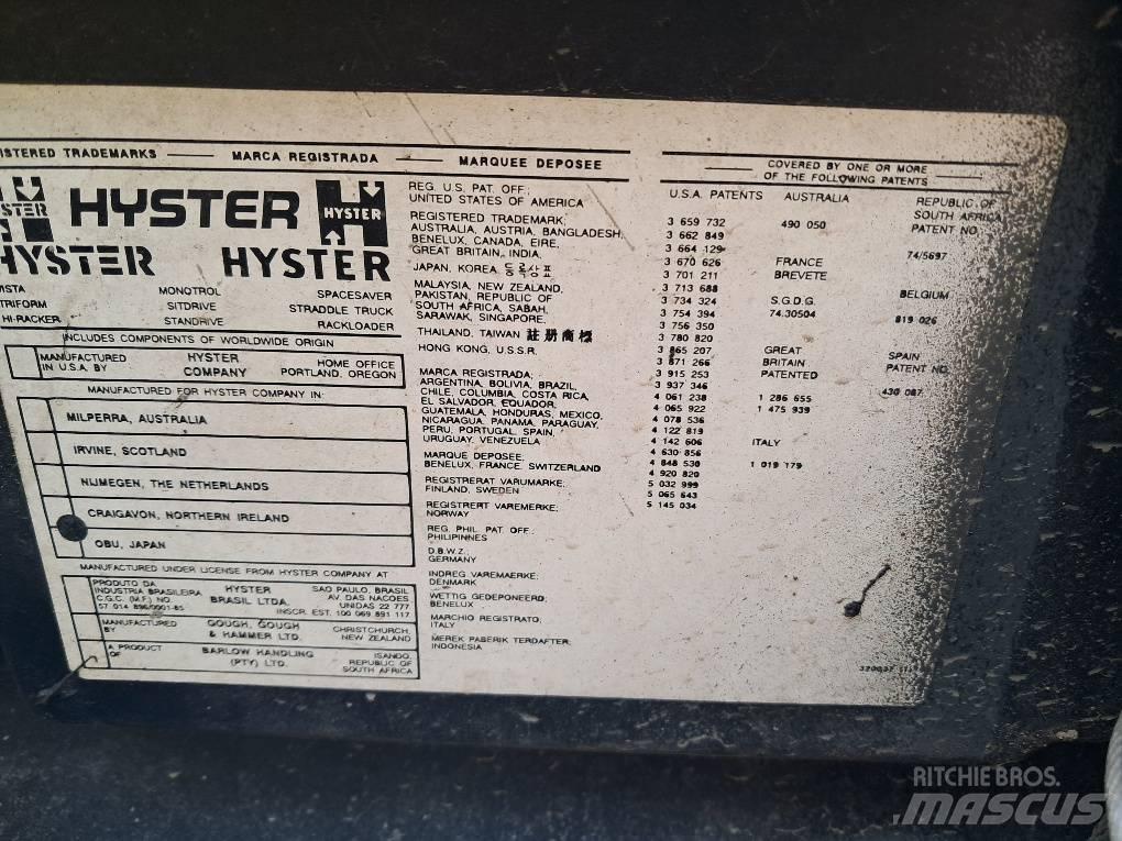 Hyster H250XL Carretillas LPG
