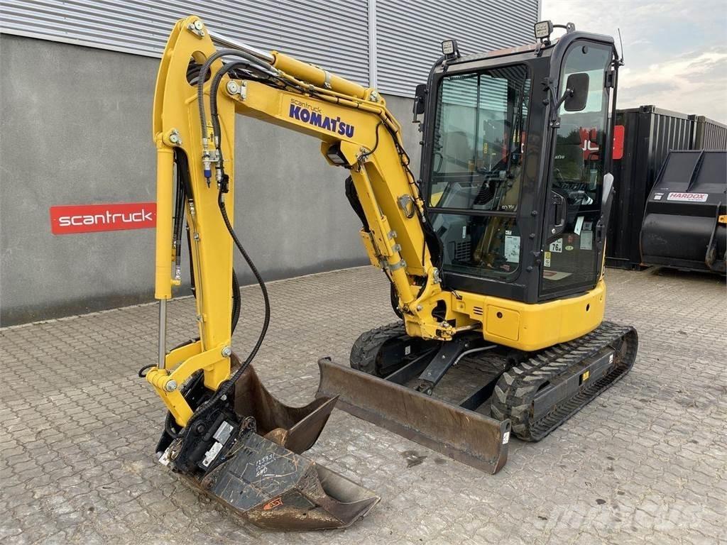 Komatsu PC24MR-5 Excavadoras de ruedas