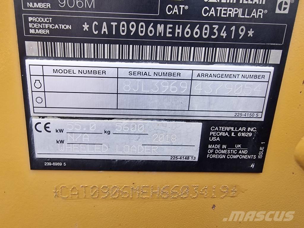 CAT 906 M Klima Cargadoras sobre ruedas