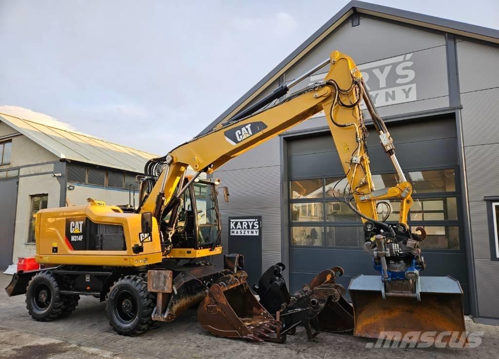 CAT M 314 Excavadoras de ruedas
