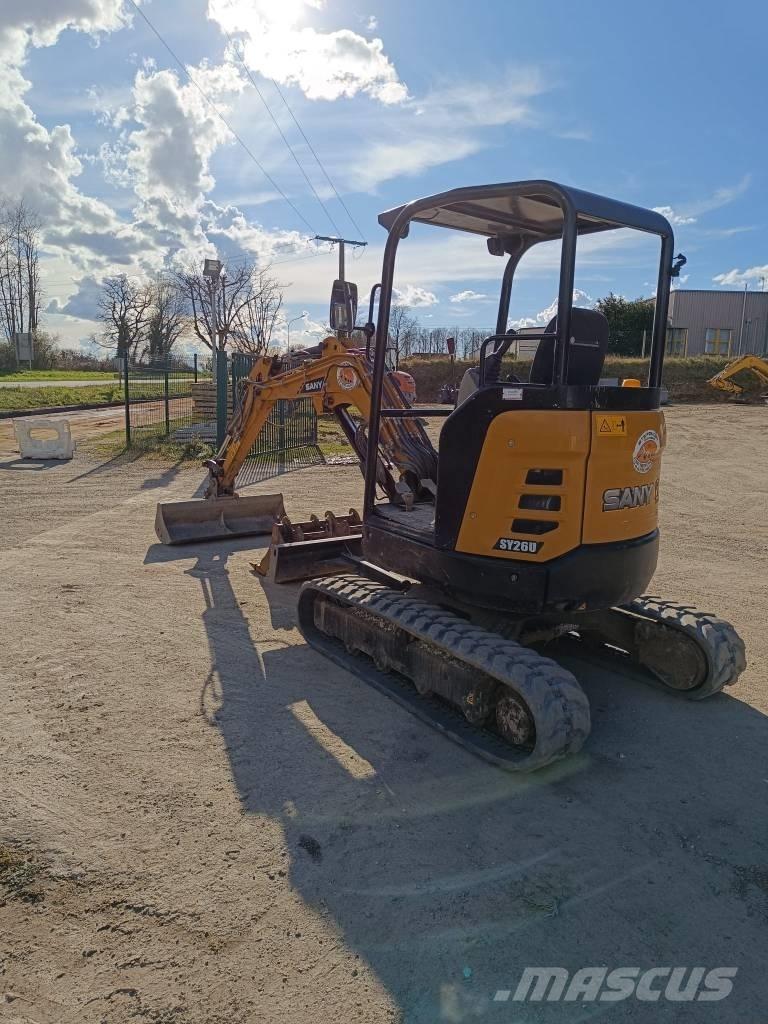Sany SY 26 U Mini excavadoras < 7t
