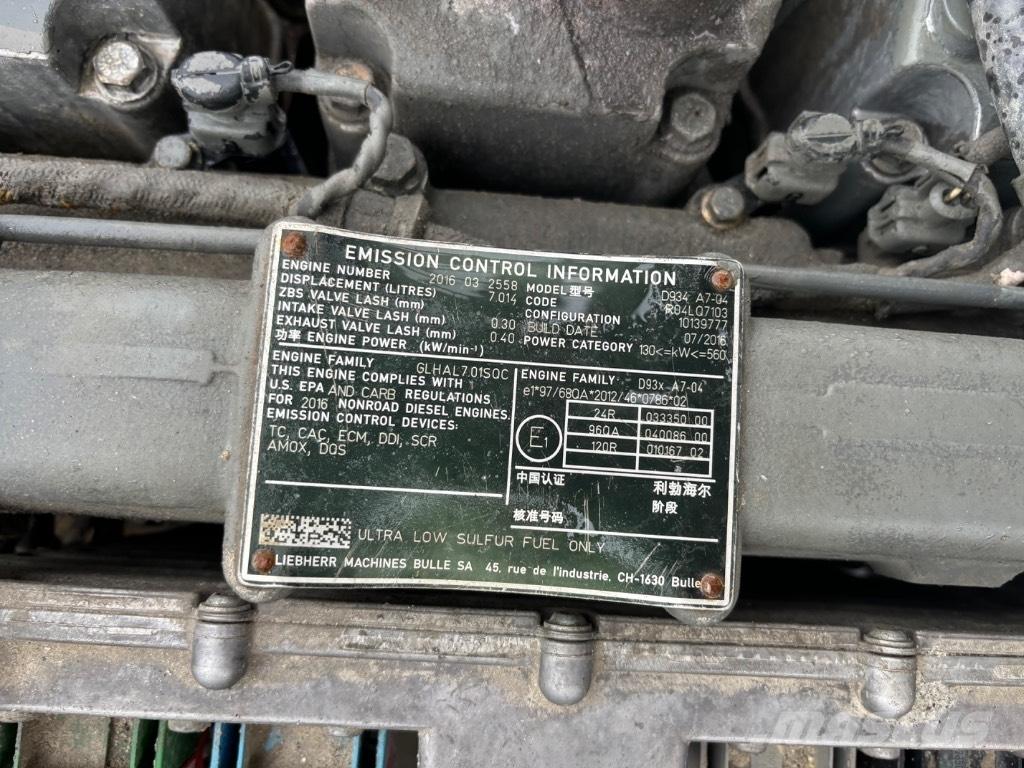 Liebherr 936 Excavadoras de cadenas