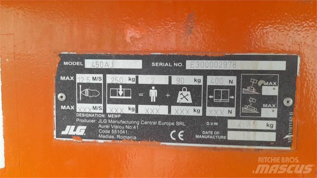 JLG 450AJ Plataforma de trabajo articulada