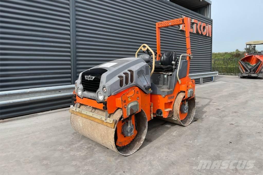 Hamm HD 12 VV Rodillos de doble tambor