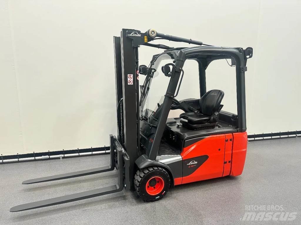 Linde 386 E 18-02 Carretillas de horquilla eléctrica