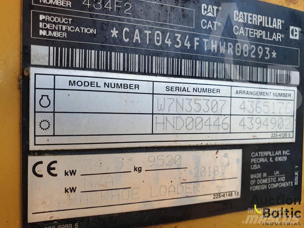 CAT 434 F2 Retrocargadoras