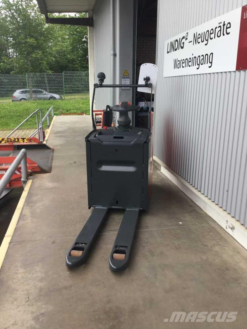 Linde T25FP Transpaletas Eléctricas con plataforma