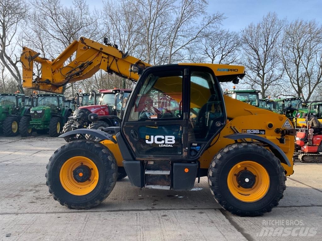 JCB 536-70 AGRI PRO Manipuladores telescópicos agrícolas