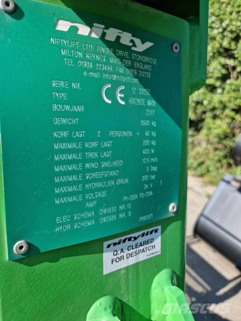 Niftylift HR12NDE Plataforma de trabajo articulada