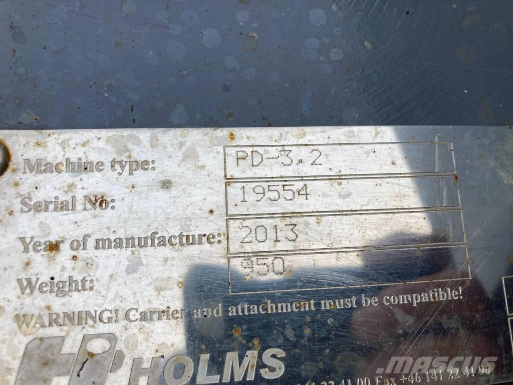 Holms PD 3-2 Láminas y cuñas quitanieves