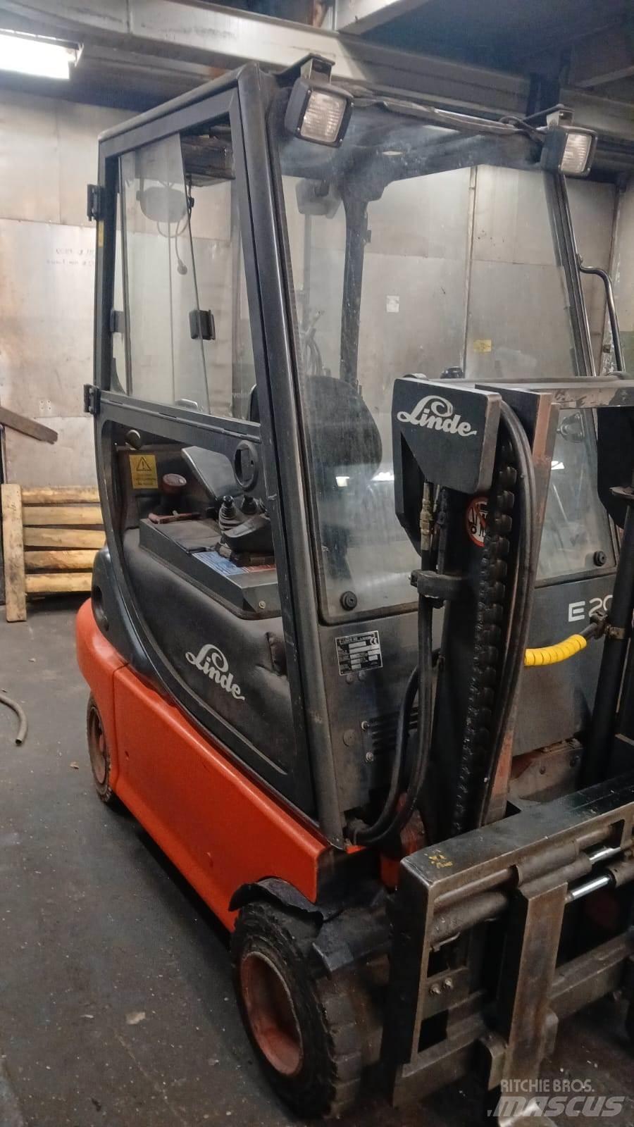 Linde E20P-02 Carretillas de horquilla eléctrica