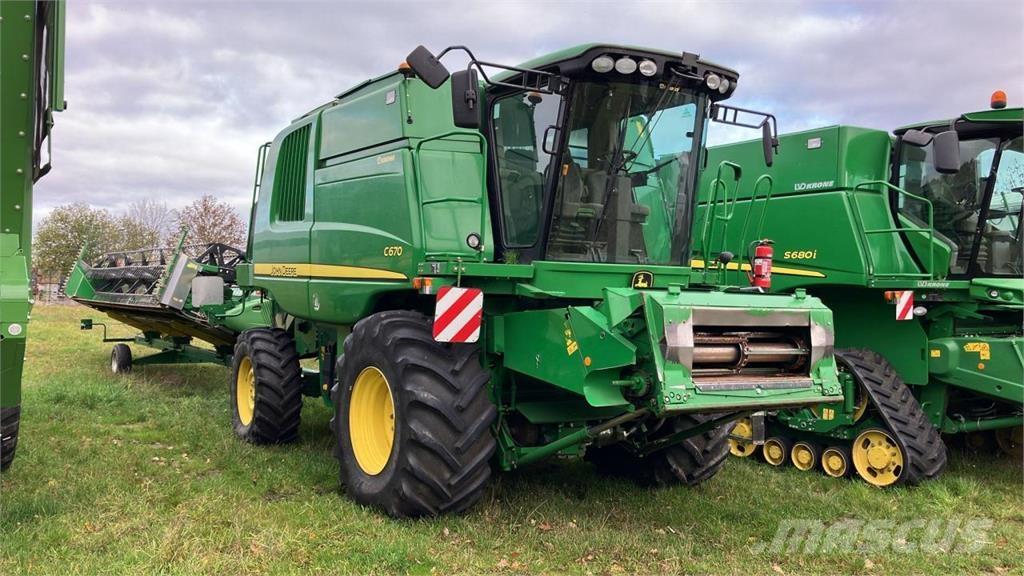 John Deere C 670 Cosechadoras combinadas