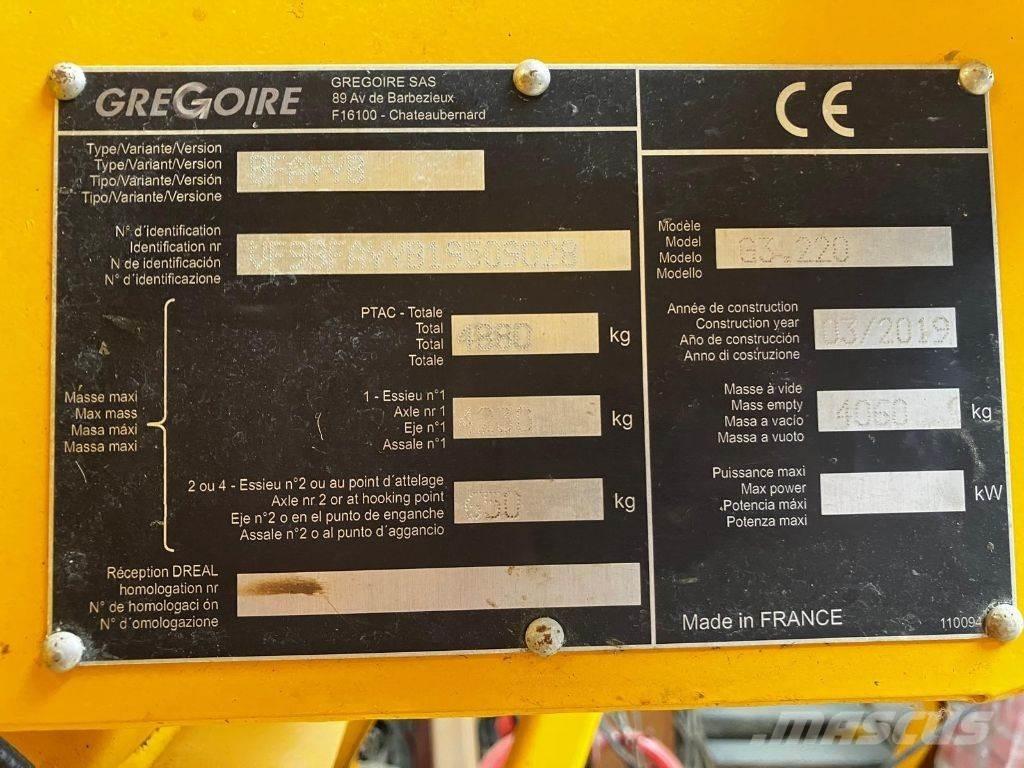Gregoire G3.220 Vendimiadoras