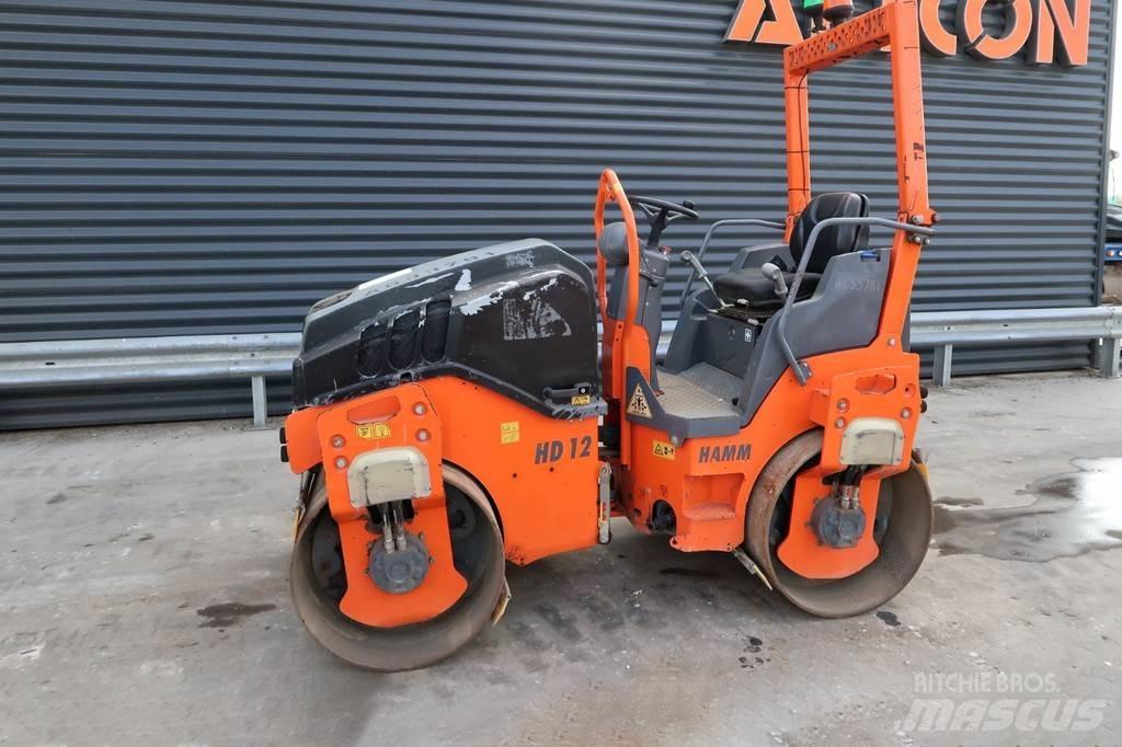 Hamm HD 12 VV Rodillos de doble tambor
