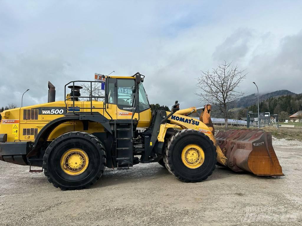 Komatsu WA 500-7 Cargadoras sobre ruedas