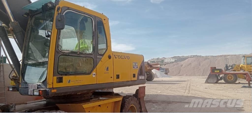 Volvo 180 Giratoria Excavadoras de ruedas