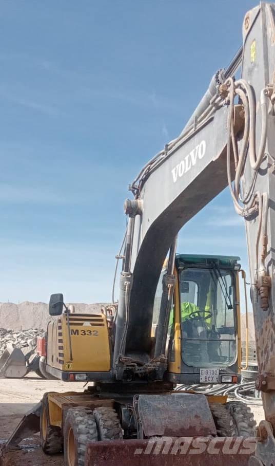 Volvo 180 Giratoria Excavadoras de ruedas