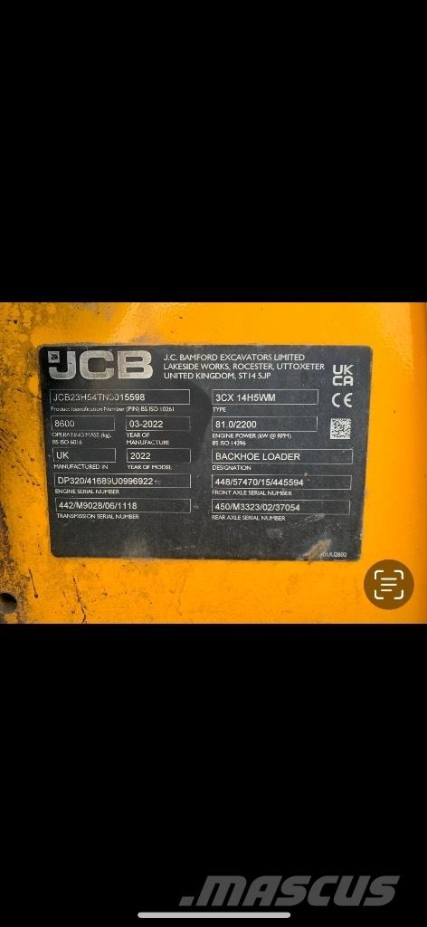 JCB 3 CX Retrocargadoras