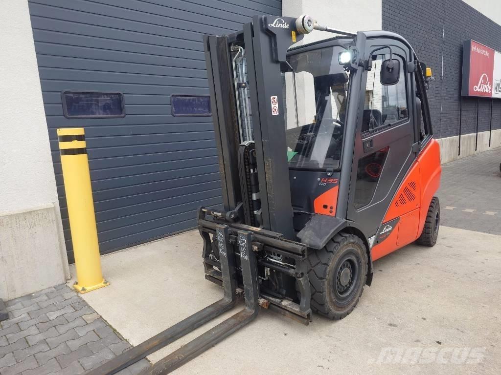 Linde H35T/393-02 Carretillas LPG