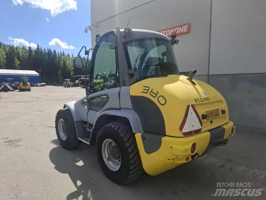 Kramer 380 Cargadoras sobre ruedas