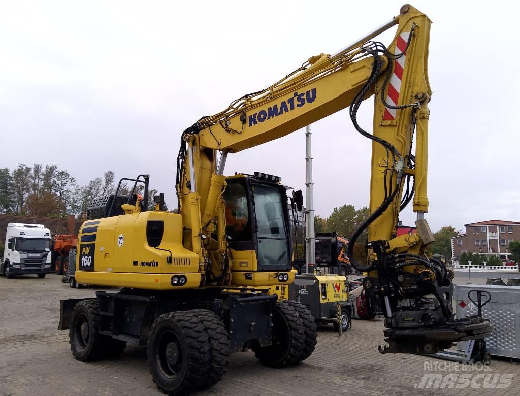 Komatsu PW160-11 Excavadoras de ruedas