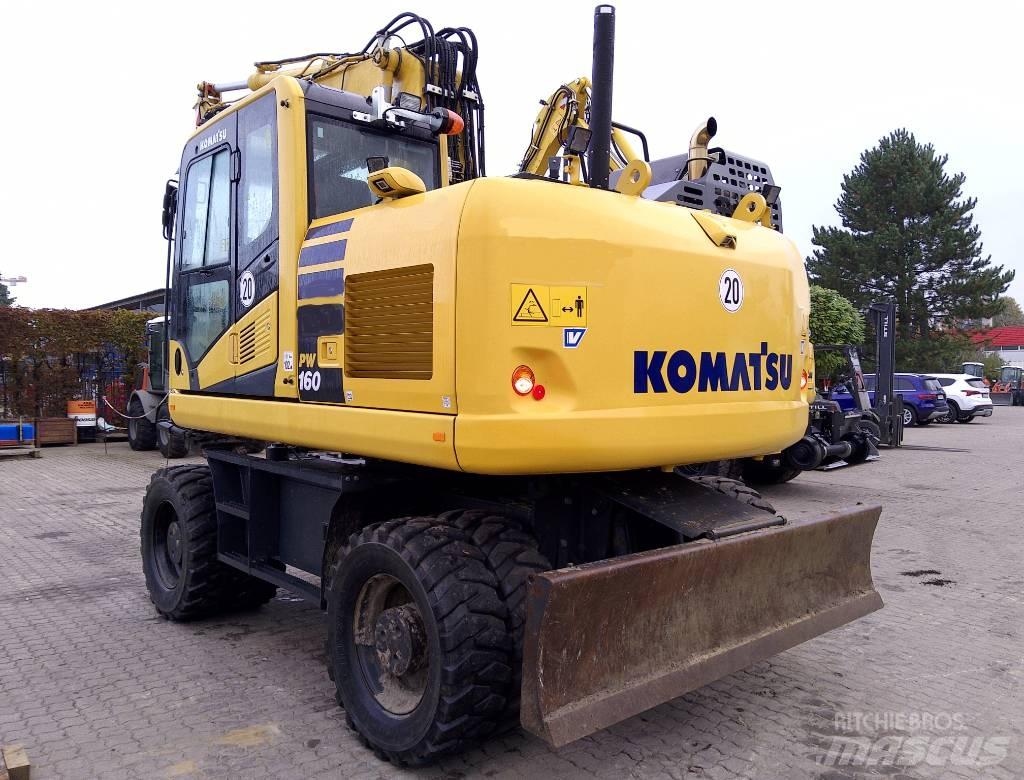 Komatsu PW160-11 Excavadoras de ruedas