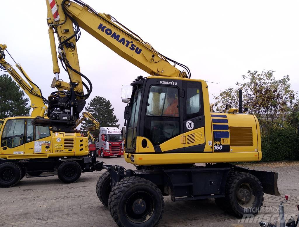 Komatsu PW160-11 Excavadoras de ruedas