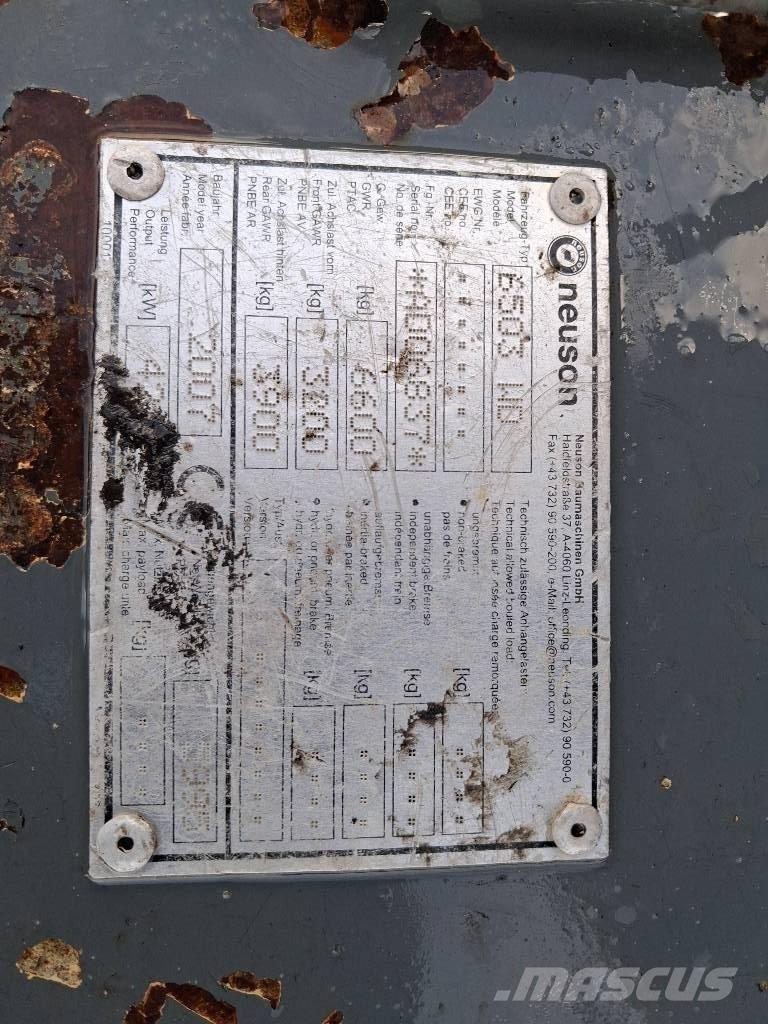 Neuson 6503 WD Excavadoras de ruedas