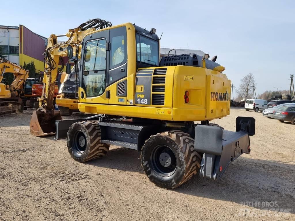 Komatsu PW 148-8 Excavadoras de ruedas