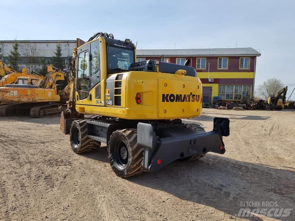 Komatsu PW 148-8 Excavadoras de ruedas