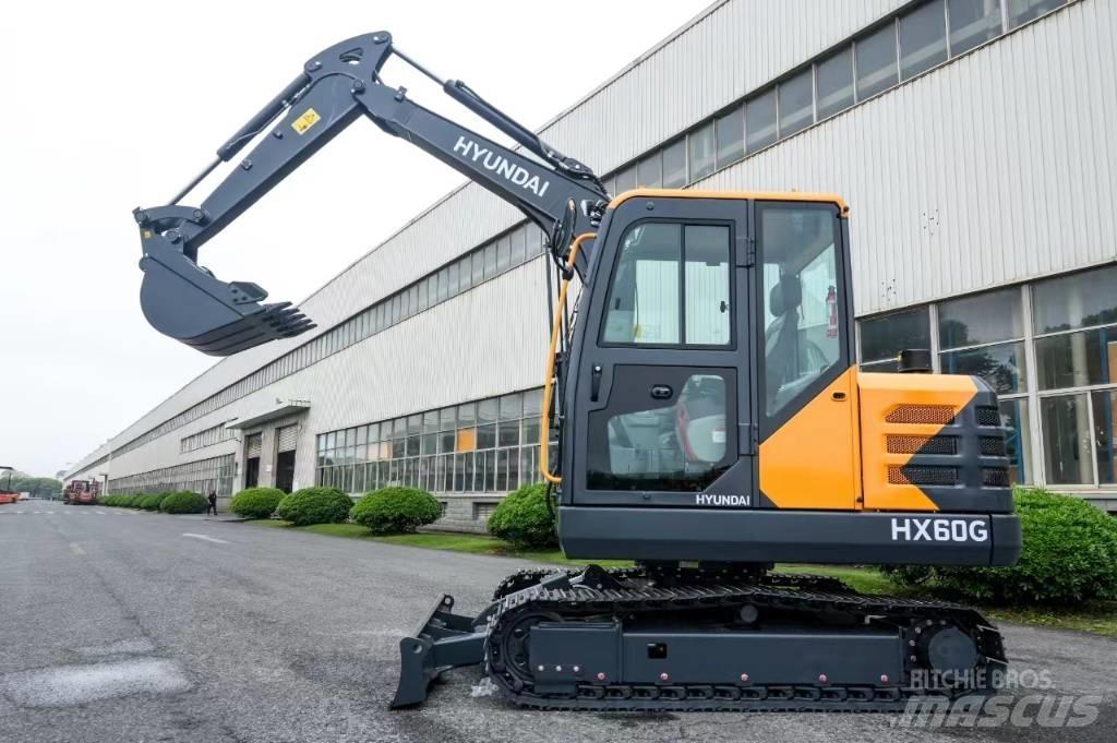 Hyundai HX 60 Excavadoras de ruedas
