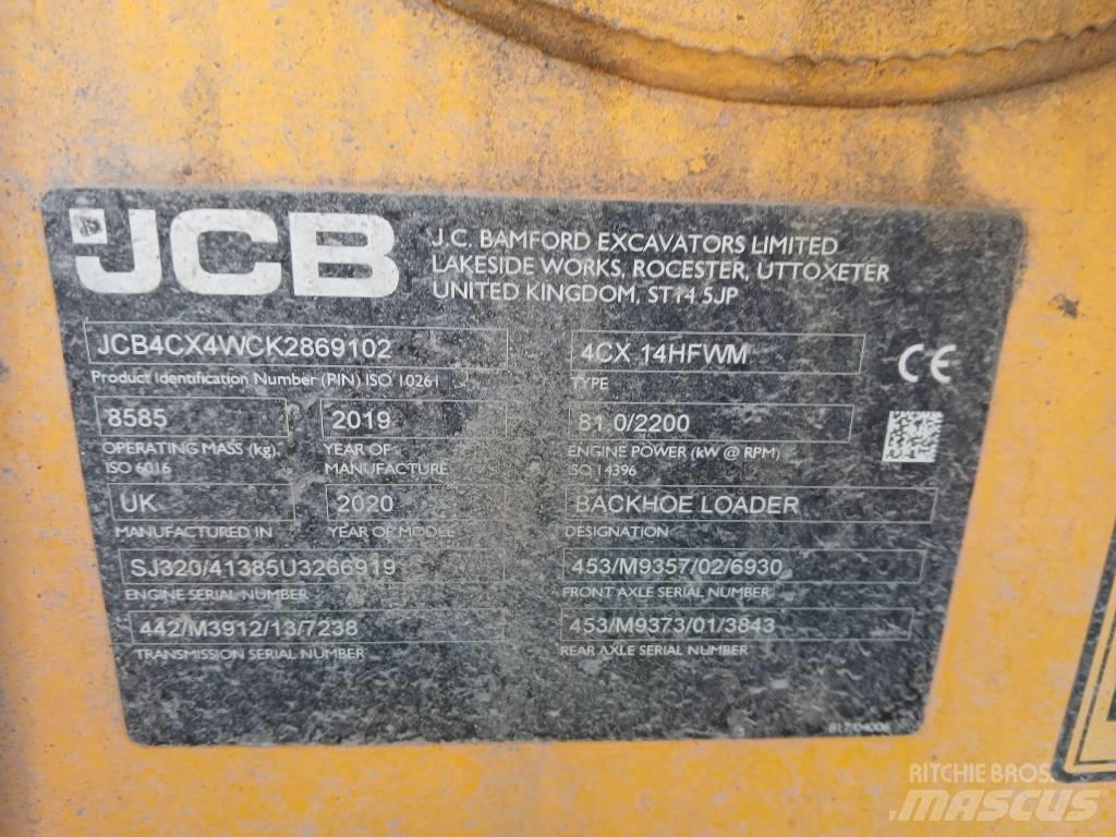 JCB 4 CX Retrocargadoras