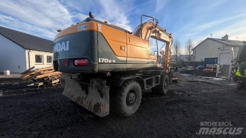Hyundai Robex 170w-9 Excavadoras de ruedas
